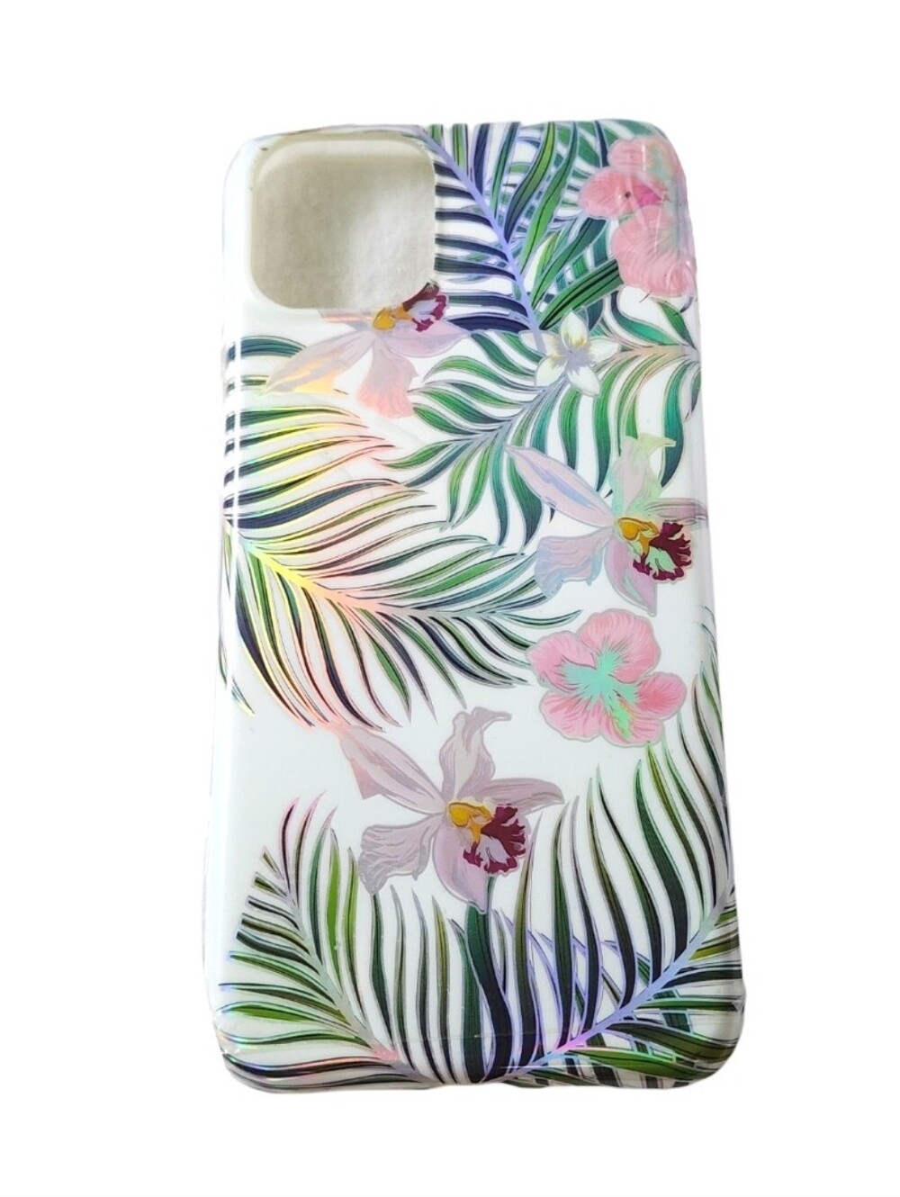 Iridescent Floral Tropical Phone Case - iPhone 11 Pro Max